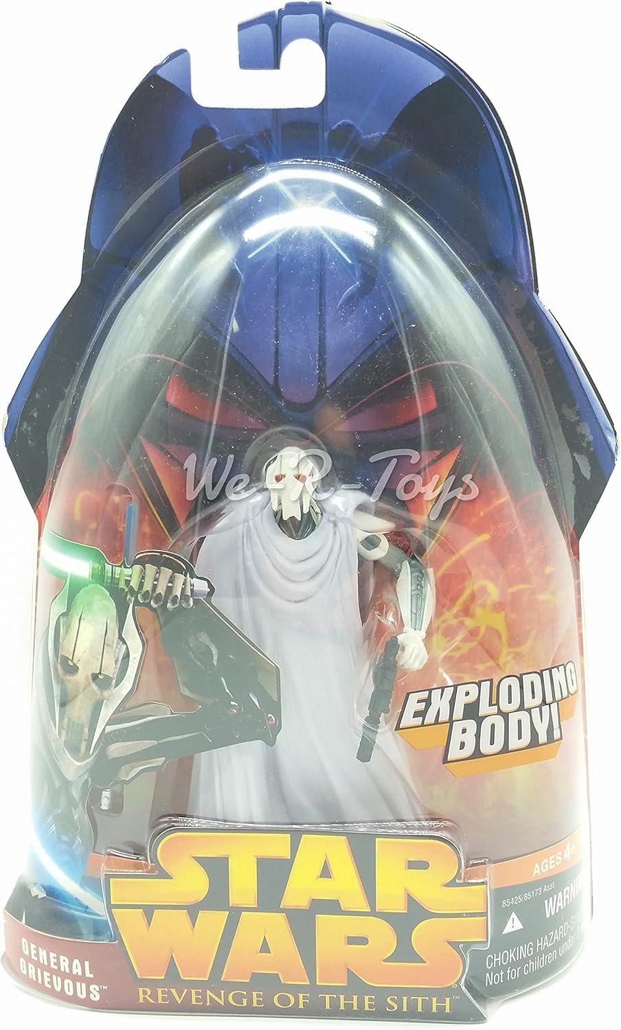Hasbro Star Wars Revenge of The Sith General Grievous Exploding Body