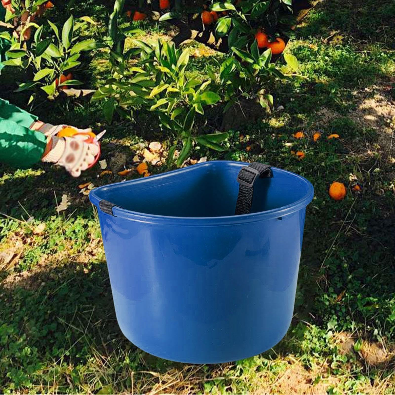 kowaku Cesta para Recoger Frutas, Contenedor de Almacenamiento Ligero para Parques, Huertos Y Jardines.