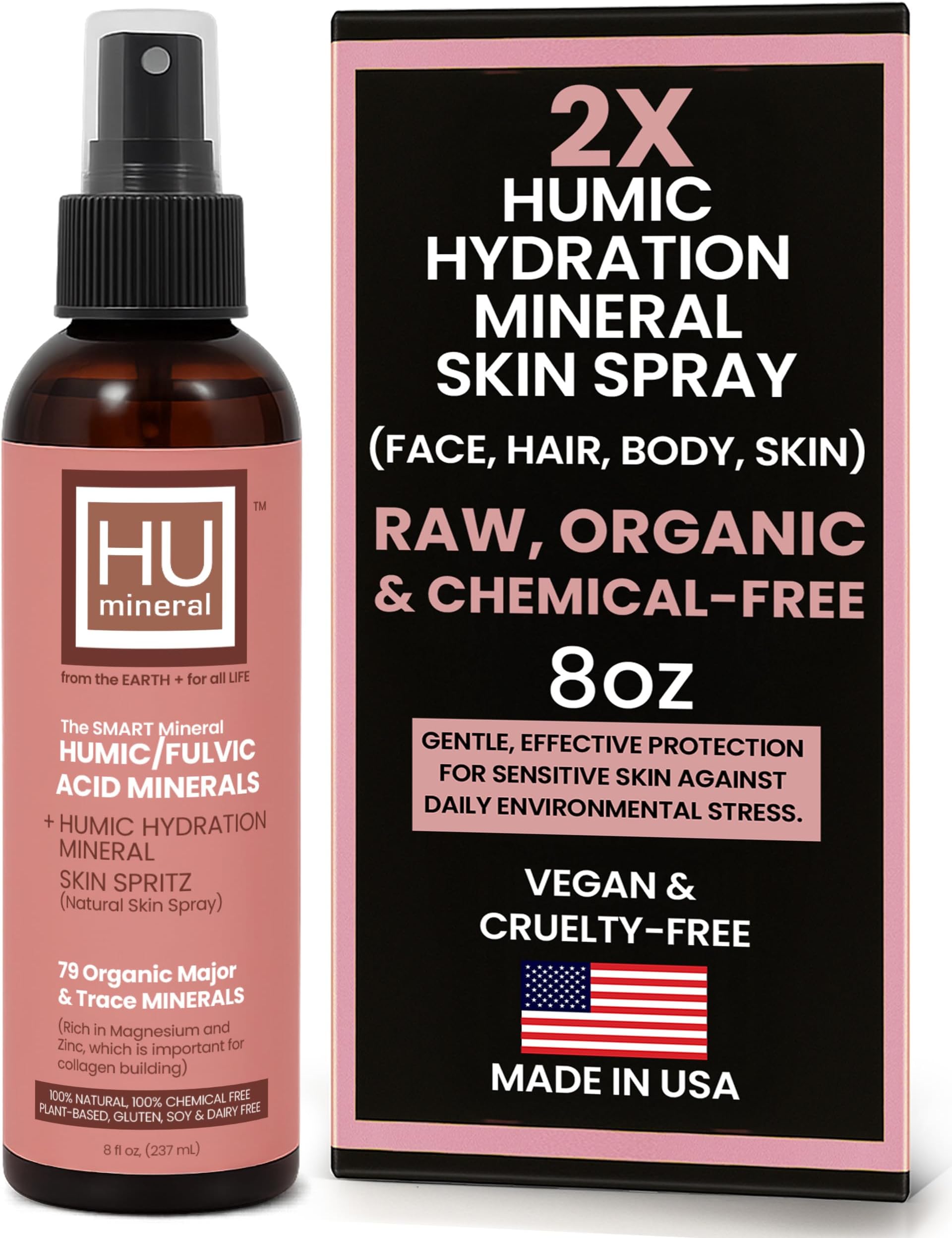 Humic/Fulvic Acid + Skin Spritz – 8 oz