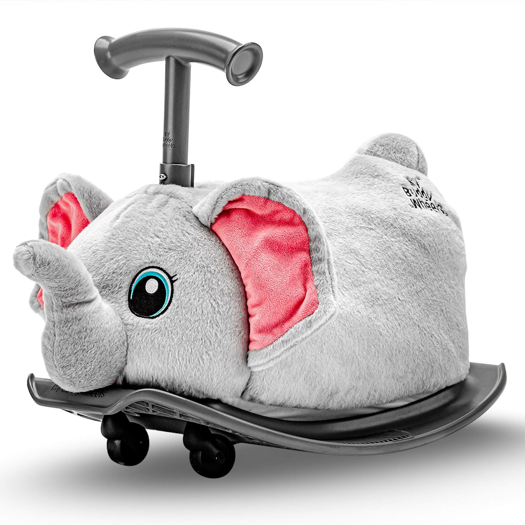 Yvolution My Buddy Wheels Rock’N’Roller | Rocker And Ride-On For Toddlers | Ages 10 Months To 3 Years (Elephant)