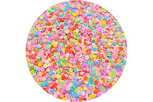 Mulutoo 100g Clay Confetti Sprinkles for Art and Crafts