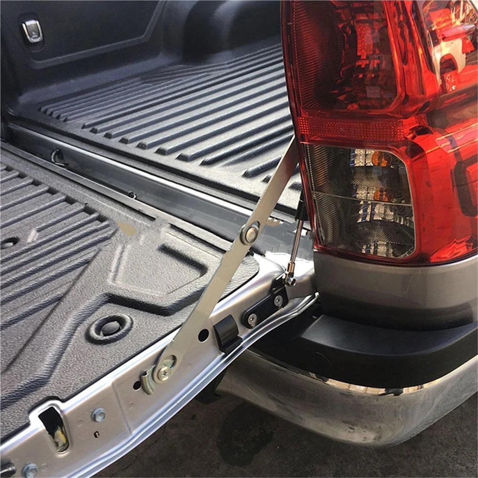 Amortyzator gazowy sprężyna gazowa Tylna Klapa Samochodu, Drążek Podtrzymujący, Zwalniacz, Amortyzator Gazowy, Pasujący Do Toyoty Hilux GUN125 Revo 2015-2021(1 Set)