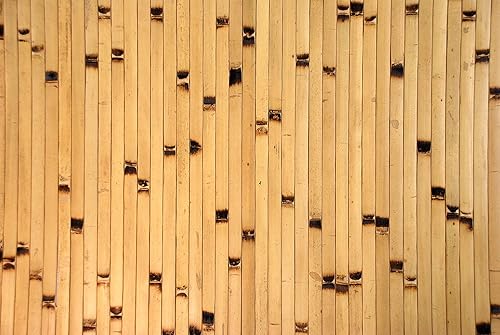 Miniatura 10 de amaZulu Inc Panel de pared de bambú de 4 x 8 pies decoración del hogar para sala de estar cubierta de pared de TV Wainscot para dormitorio