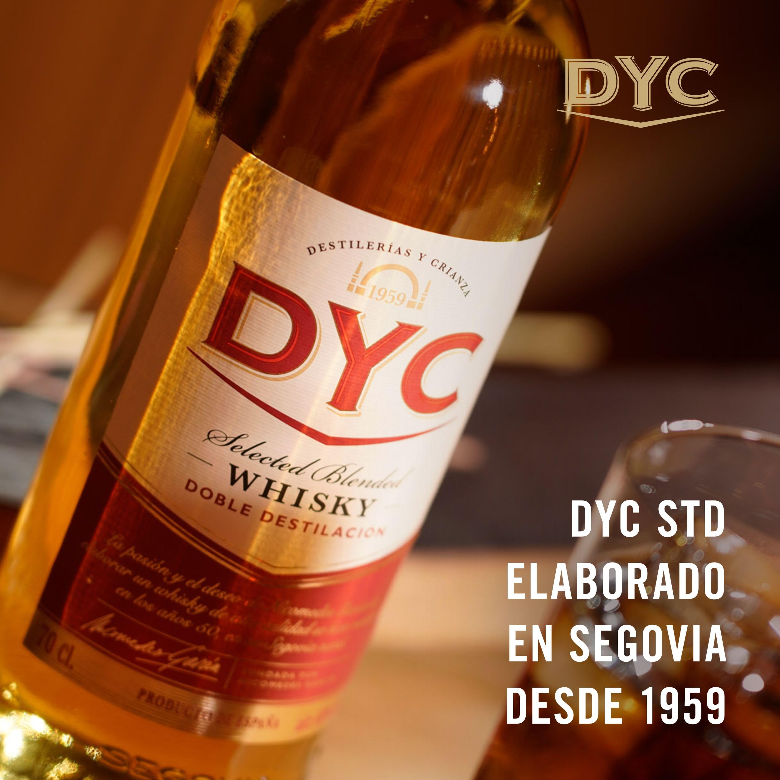 DYC Doble Destilación Whisky Blended Español 1L