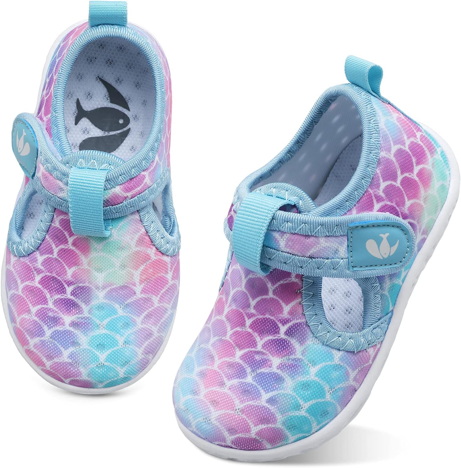 FEETCITYBoys Girls Water Shoes Kids Aqua Socks Quick Dry Barefoot for Beach Swimming Pool