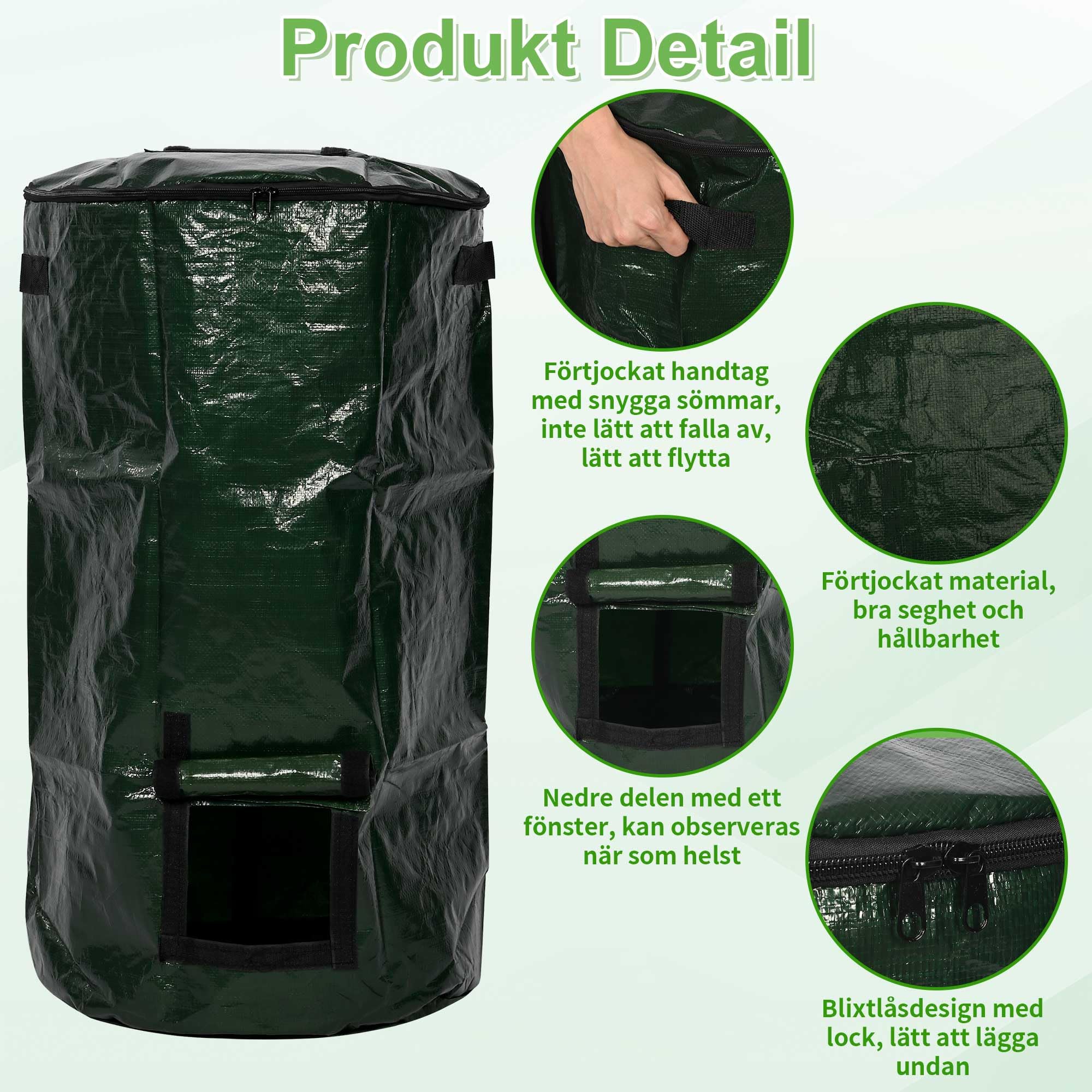 aleawol Composteur jardin