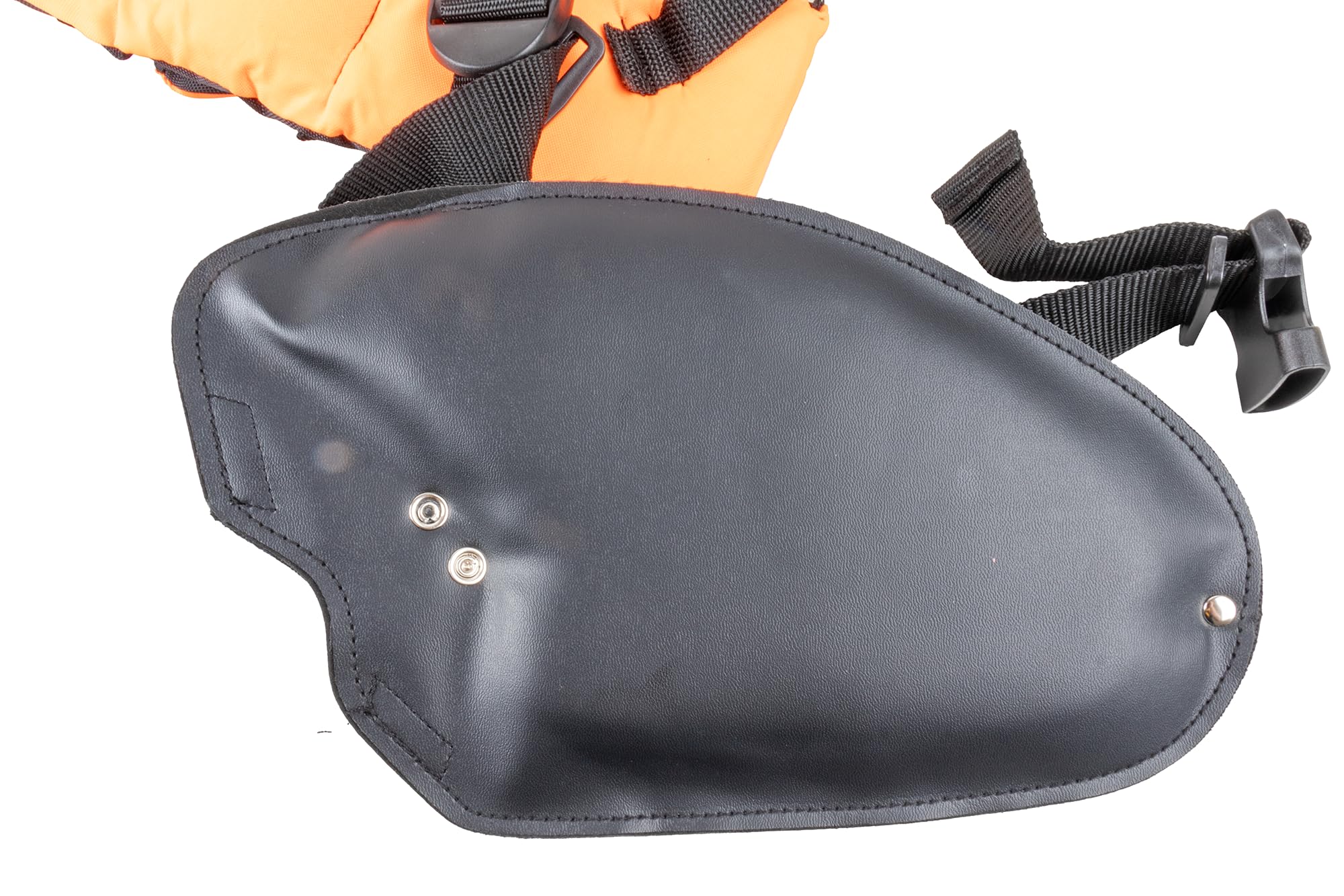 Arnés Ama Desbrozadora: Correa de Hombro Acolchada para desbrozadora, Extraconfort, Ajustable, Naranja