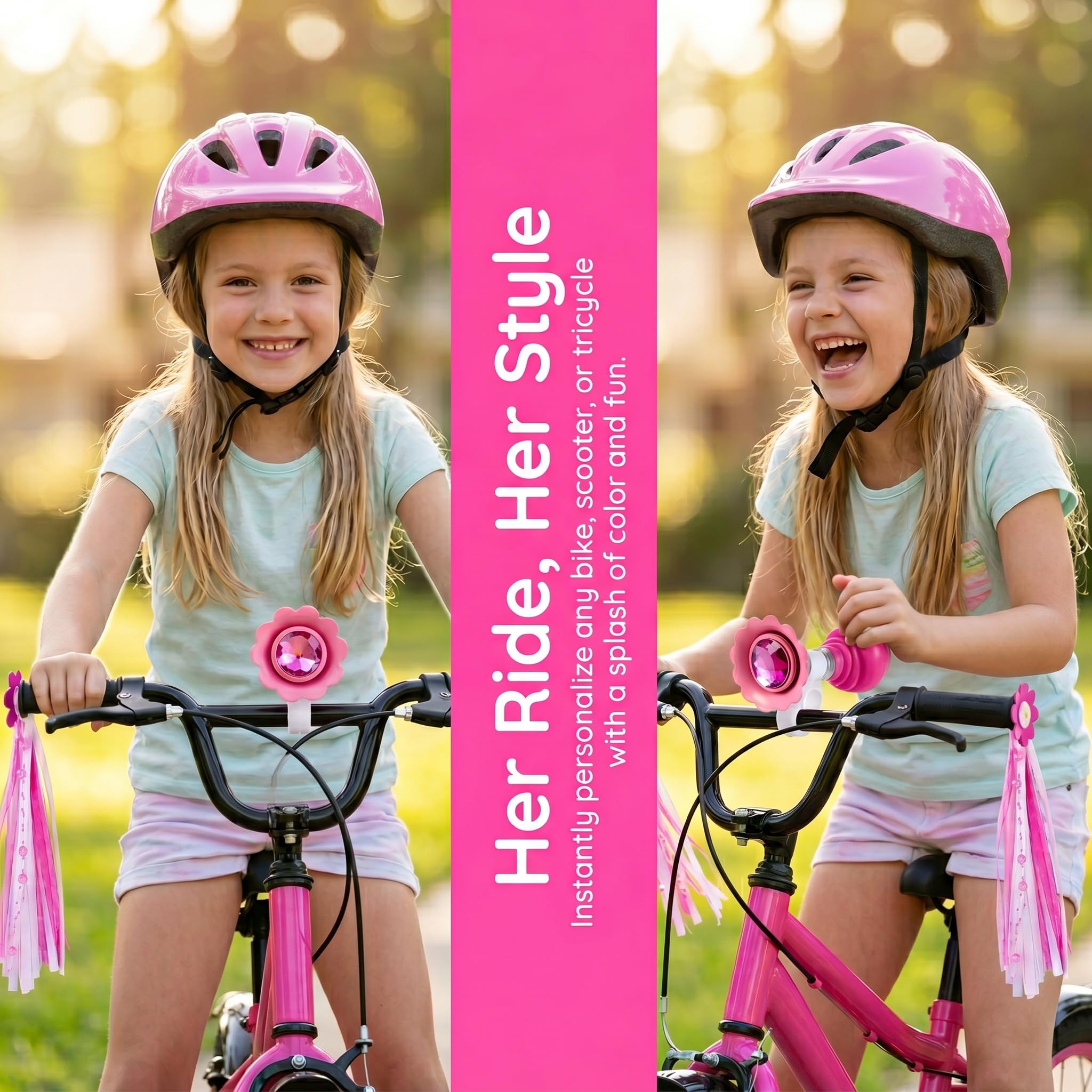 Kids Bike Horn - Loud & Colorful -7