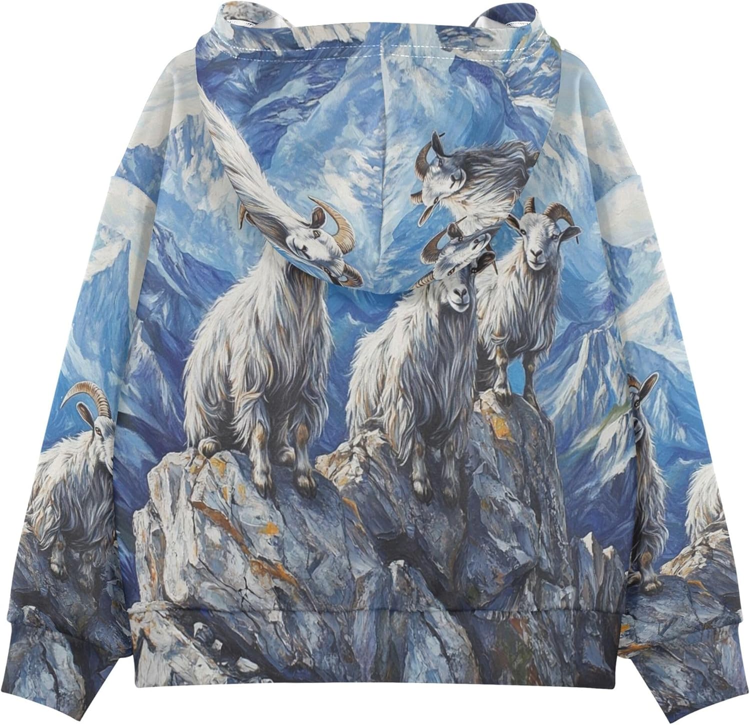 Hoodies for Boys Girls, Hooded Pullover Sweatshirt for Kids 4-14 Years - Image 4