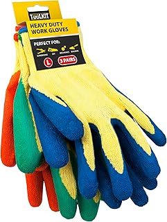Gardening Gloves - 3 Pairs of Thorn Proof Work Gloves for Men & Women - DIY & Construction Use