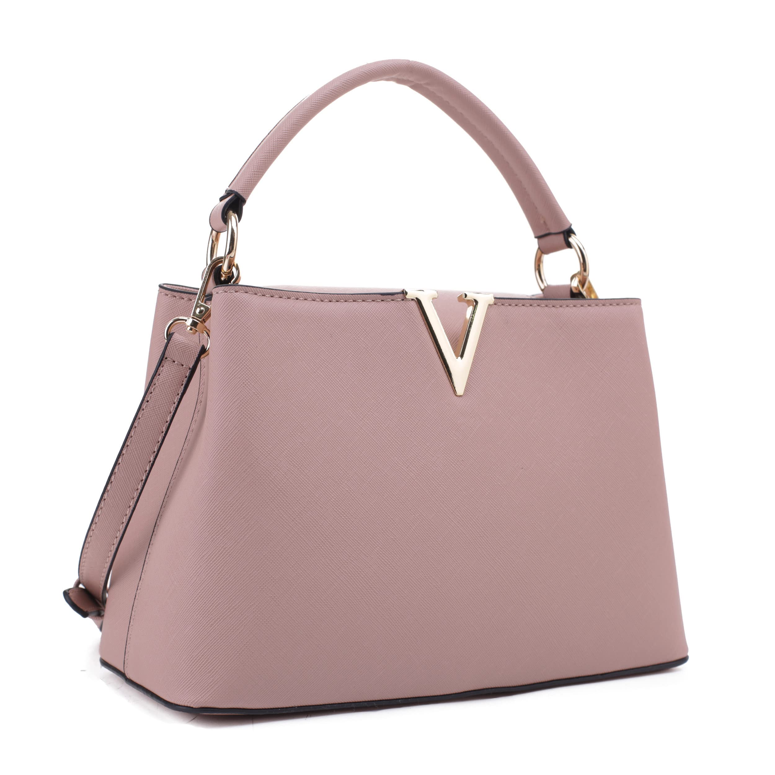 EVVE Women's Small Satchel Bag Classic Top Handle Purses Fashion Crossbody Handbags with Shoulder Strap