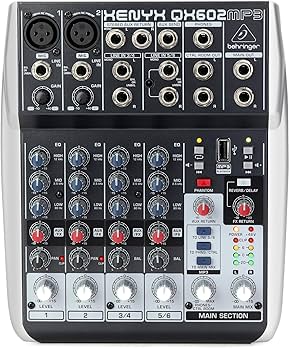 BEHRINGER XENYX アナログミキサー QX602MP3 Behringer | Product | XENYX QX602MP3