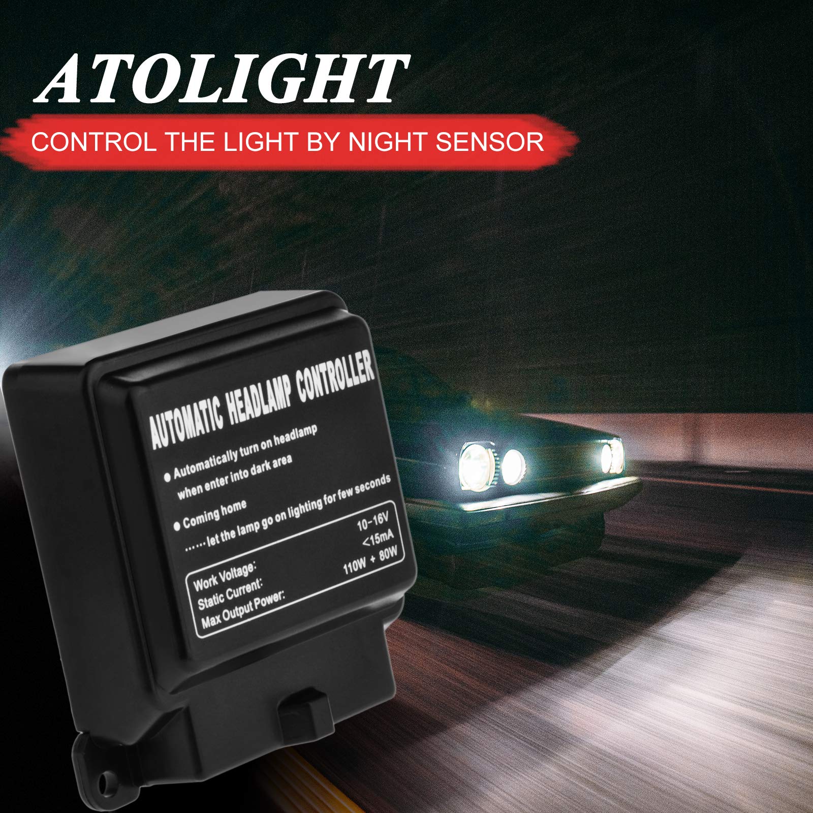 Auto Headlight Sensor Kit Automatic Headlight Sensor Kit, Universal