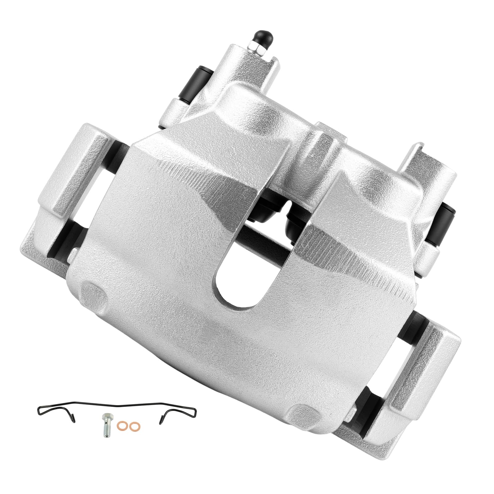 cciyu Front Left Disc Brake Caliper Assembly with Bracket 18B4811