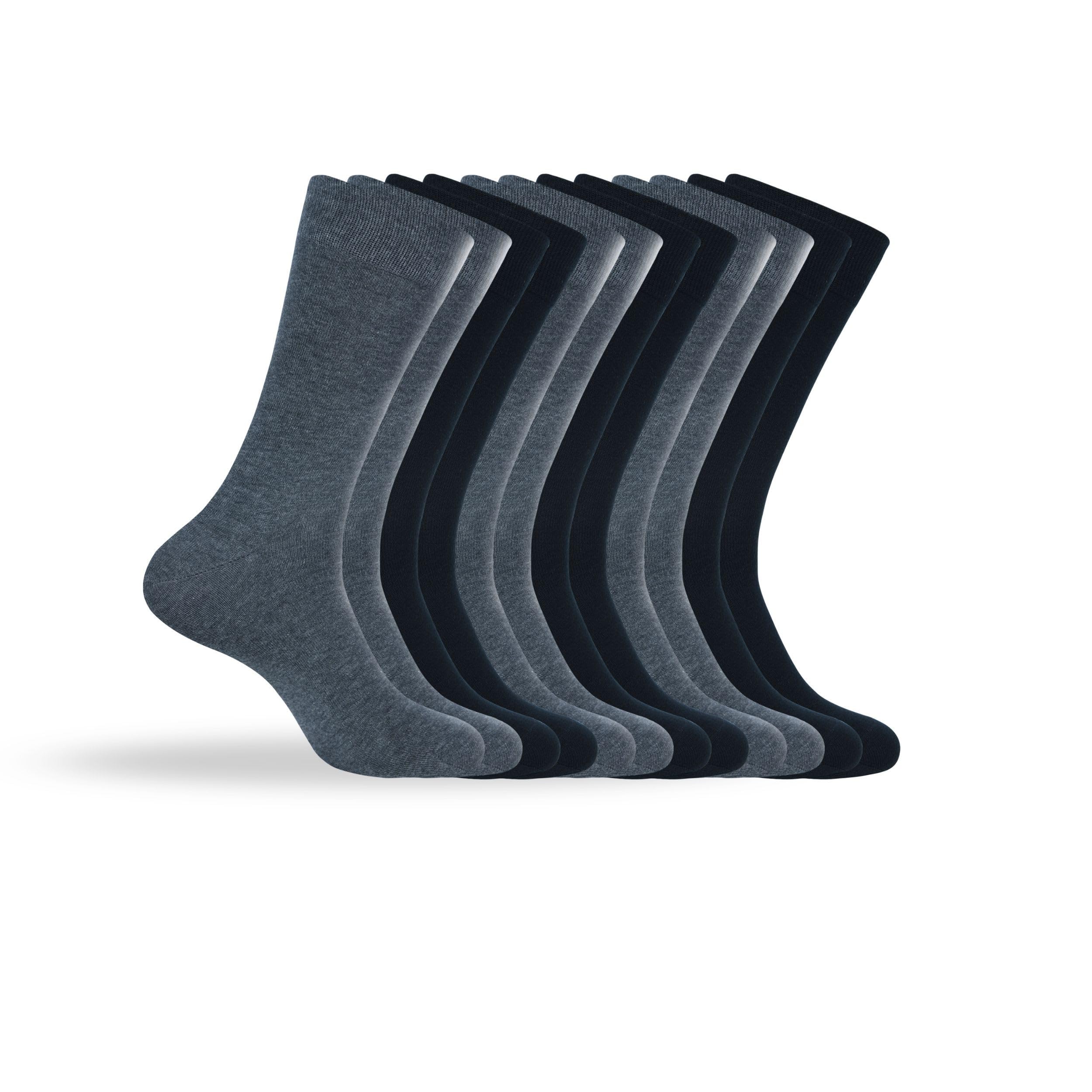Women's Dress Socks Thick Cushioned Cotton, Moisture-Wicking socks