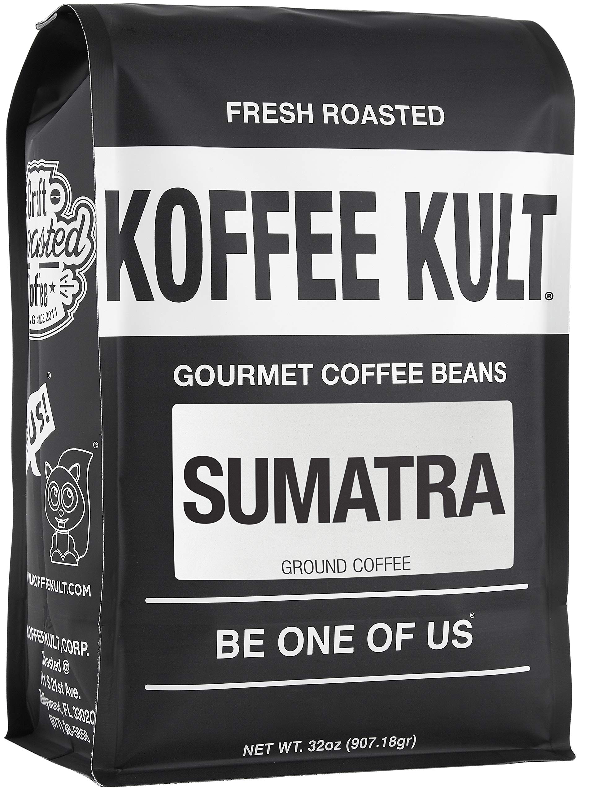 Koffee Kult Sumatra Mandheling Coffee Blend 32oz