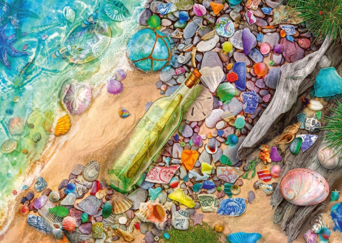 Schmidt Spiele 59769 Luminous Strandgut 1000 Piece Jigsaw Puzzle Multi-Coloured