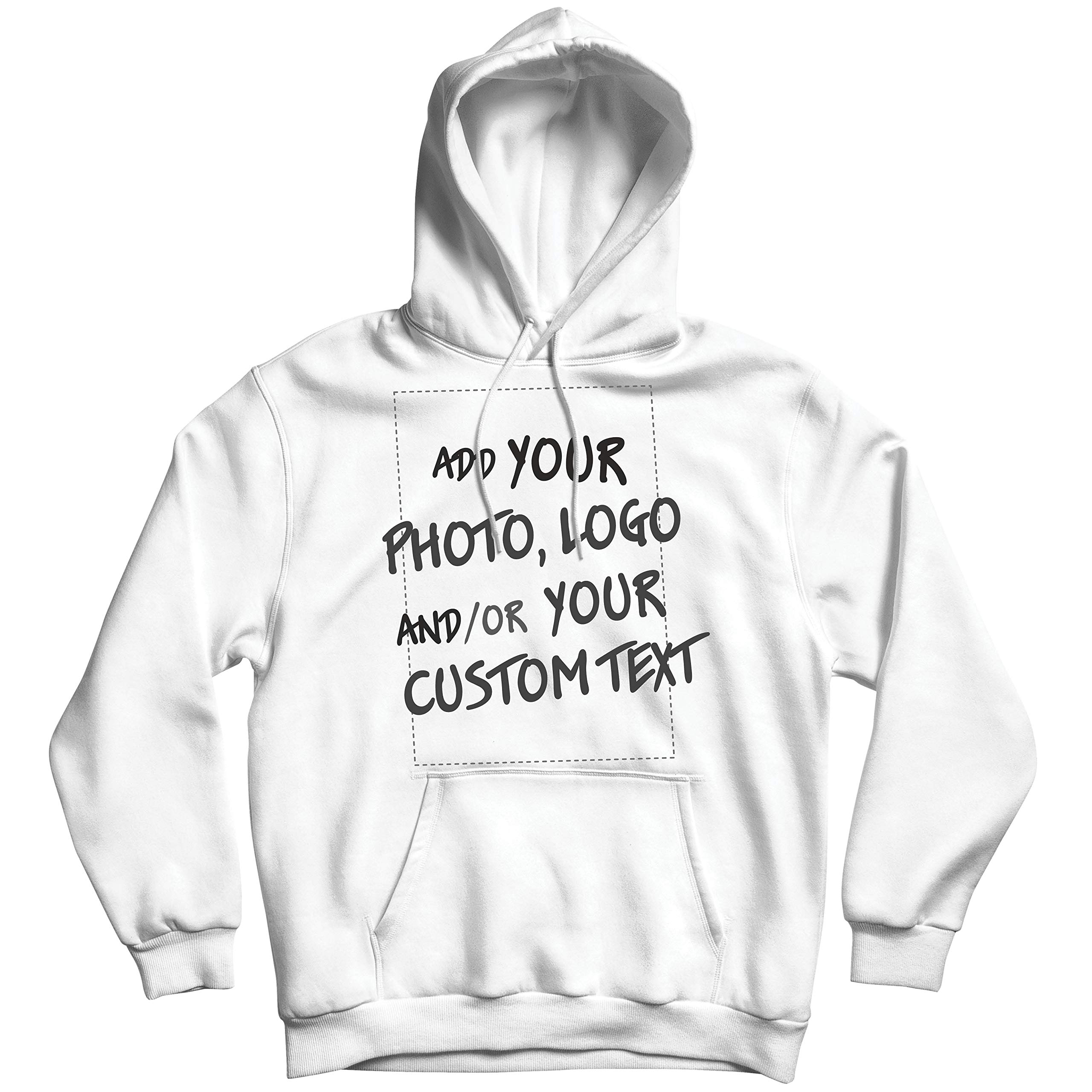 Sweatshirt à Capuche Personnalisable Cadeaux Ajouter Un Logo d'entreprise Design Personnel ou Une Photo pour Cadeau