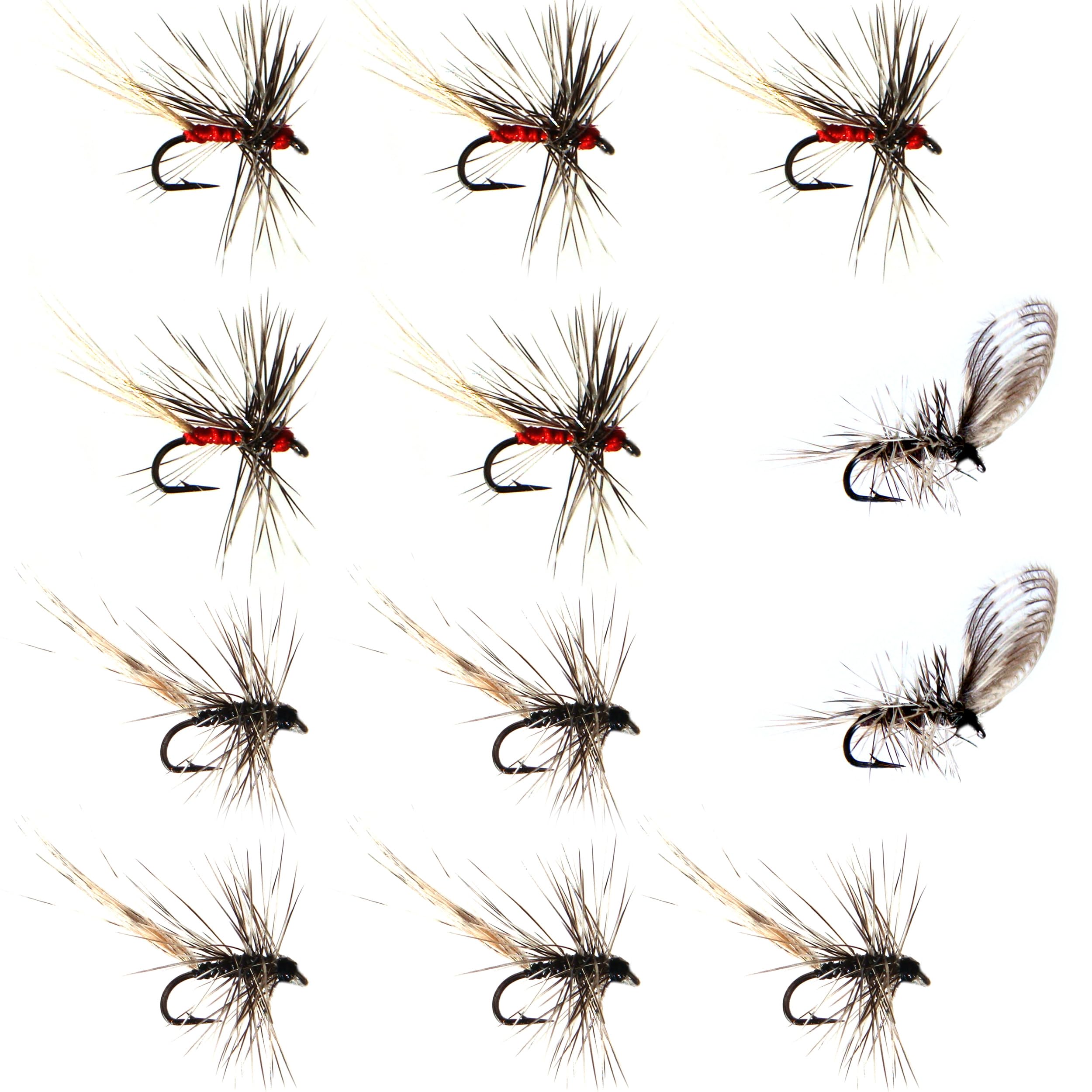 Mosca pesca pesca trucha conjunto | #22#20#18 anzuelo pequeño |