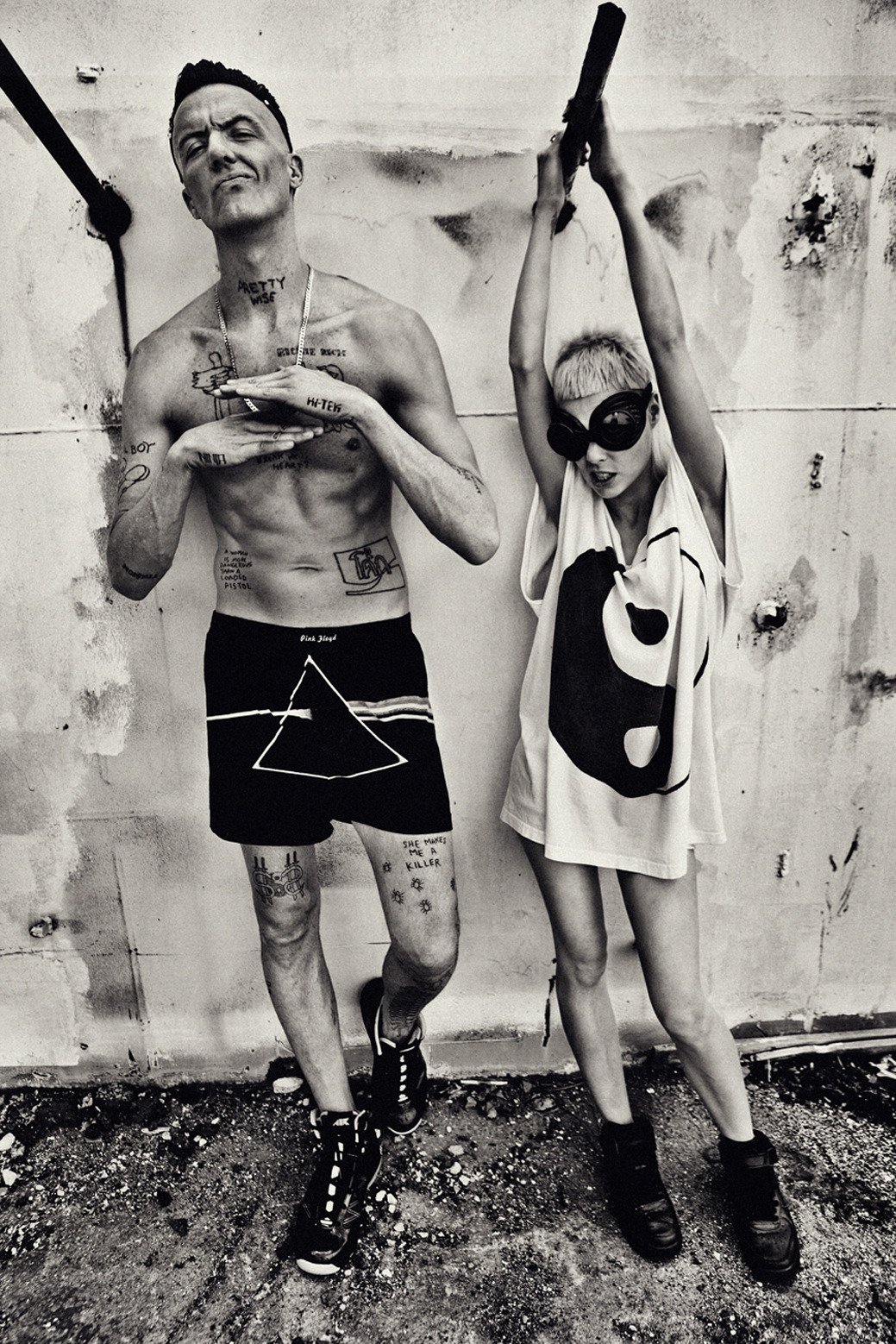 Amazon.com: Die Antwoord Fabric Cloth Rolled Wall Poster Print