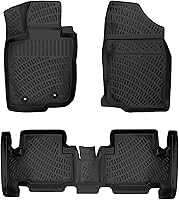 Vista 7 de Alfombrillas de goma 3D para automóvil para Mazda 3 2010-2013, medidas con láser, para todo tipo de clima, resistentes, impermeables, sin olor