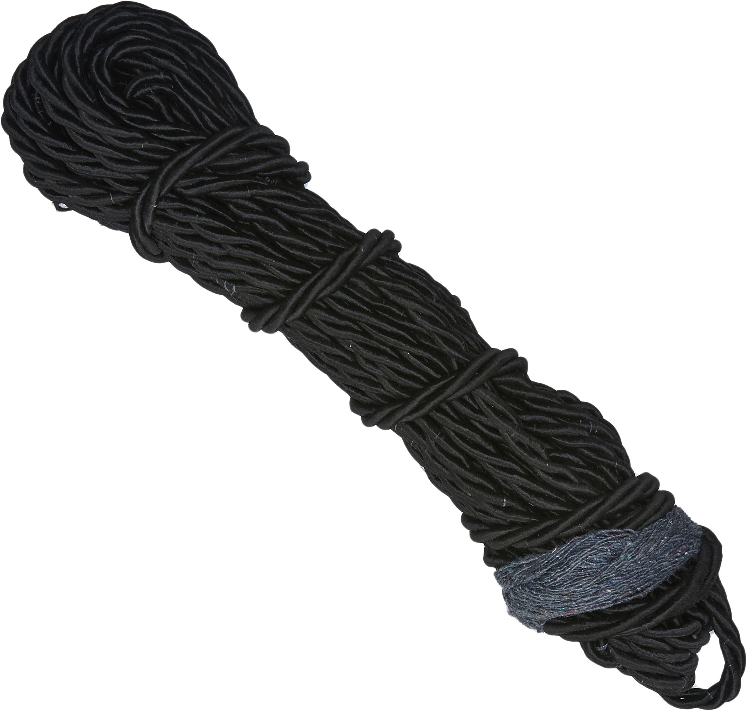 a-610-blk-24mtr 24m Leg Guard Rope for Royal Enfield (Black)