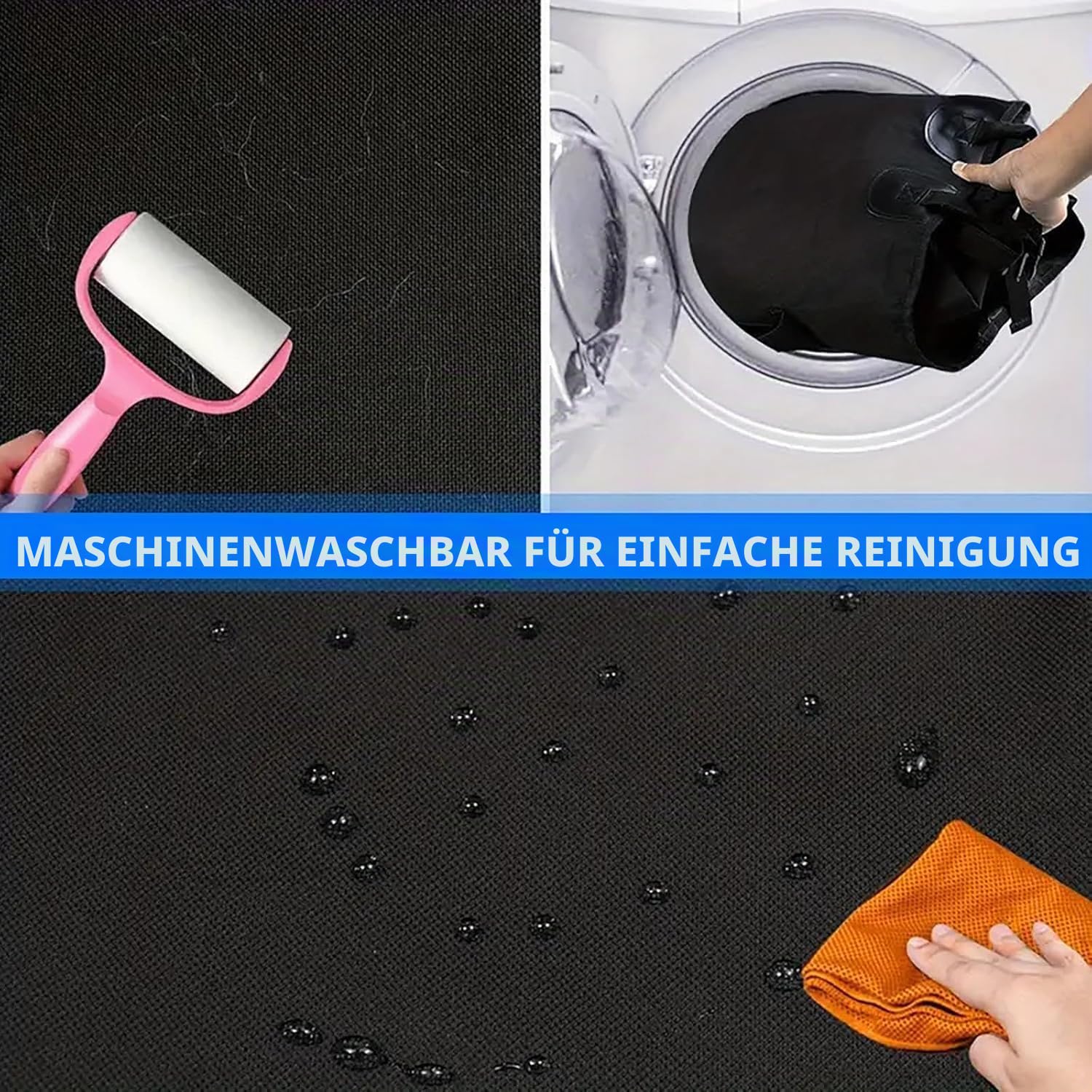 Kofferraumschutz Hund Für Skoda Elroq | Enyaq | Enyaq Coupe | Kamiq | Karoq | Kodiaq, Wasserdicht Kratzfest Pflegeleicht Hundedecke Auto Autozubehör,B