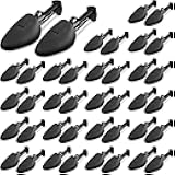 Honeydak 20 Pairs Plastic Shoe Stretcher Adjustable Shaper Stretchers Portable Shoe Trees Shoes Boot Holder for Men Women