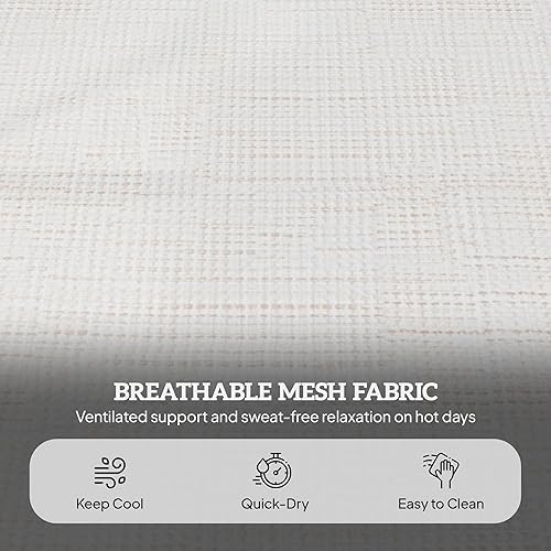 Miniatura 6 de Outsunny Silla tumbona bronceadora, silla de playa de 4 posiciones con agujeros para la cara y los brazos, reposacabezas de almohada, silla