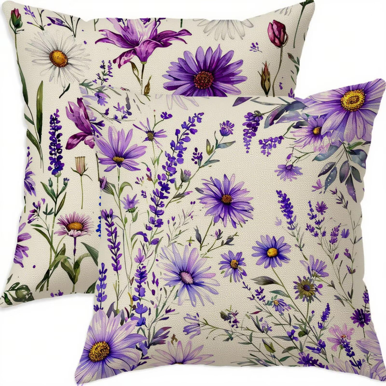 Housse coussin 60x60cm imperméable anti tache pour protéger lit et canapé