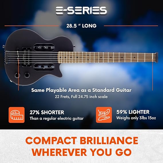 Traveler Guitar EG-1 Blackout - Matte Black