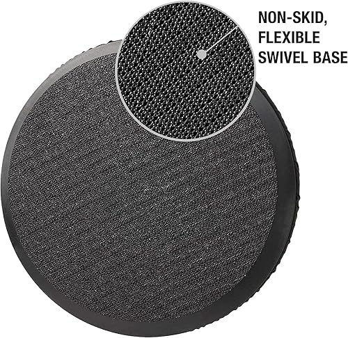 Miniatura 6 de Duro-Med Deluxe Almohadón para asiento giratorio, 513-1994-0355, gris, 1, 1