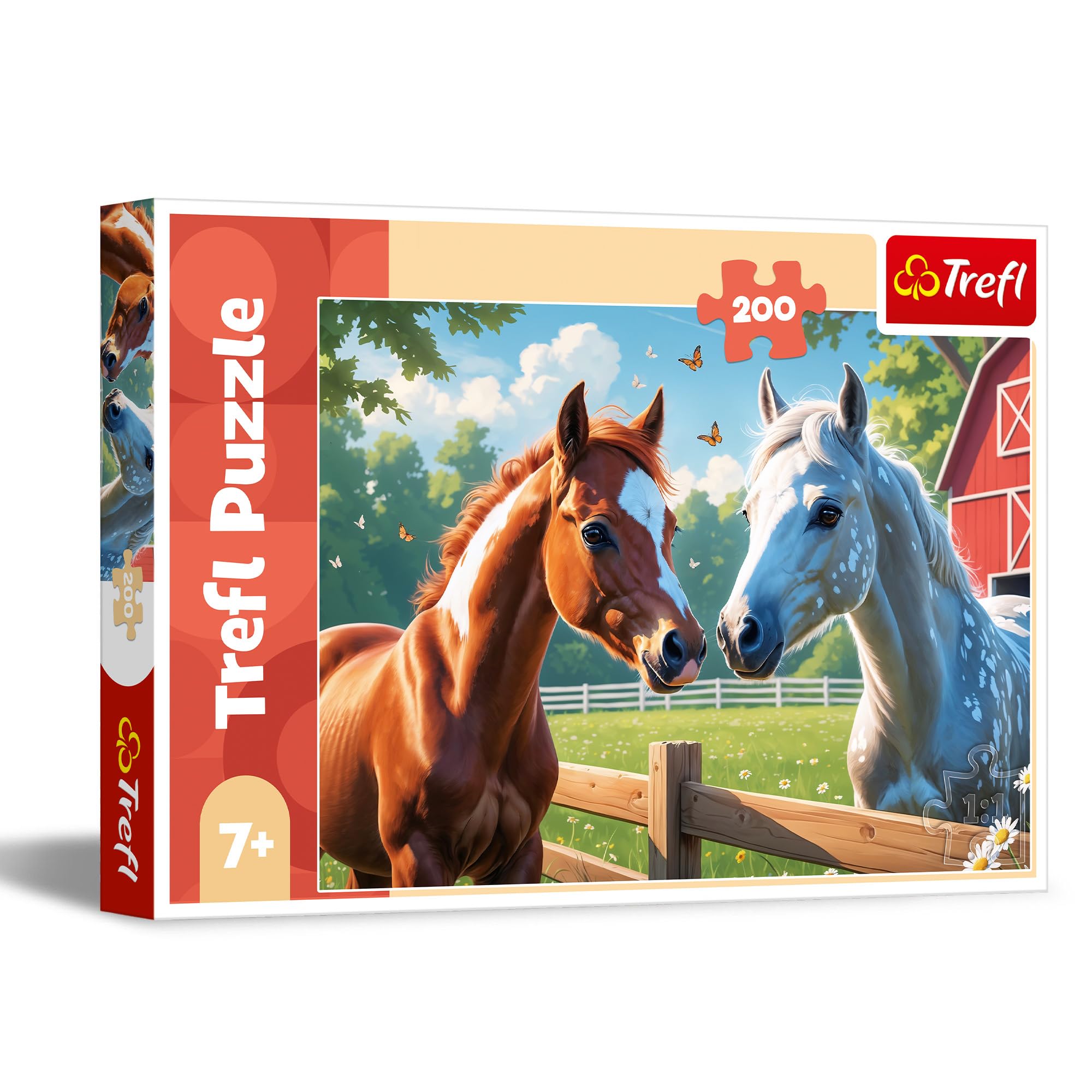 Horses in the Meadow - 200 Piece Puzzle, 7+
