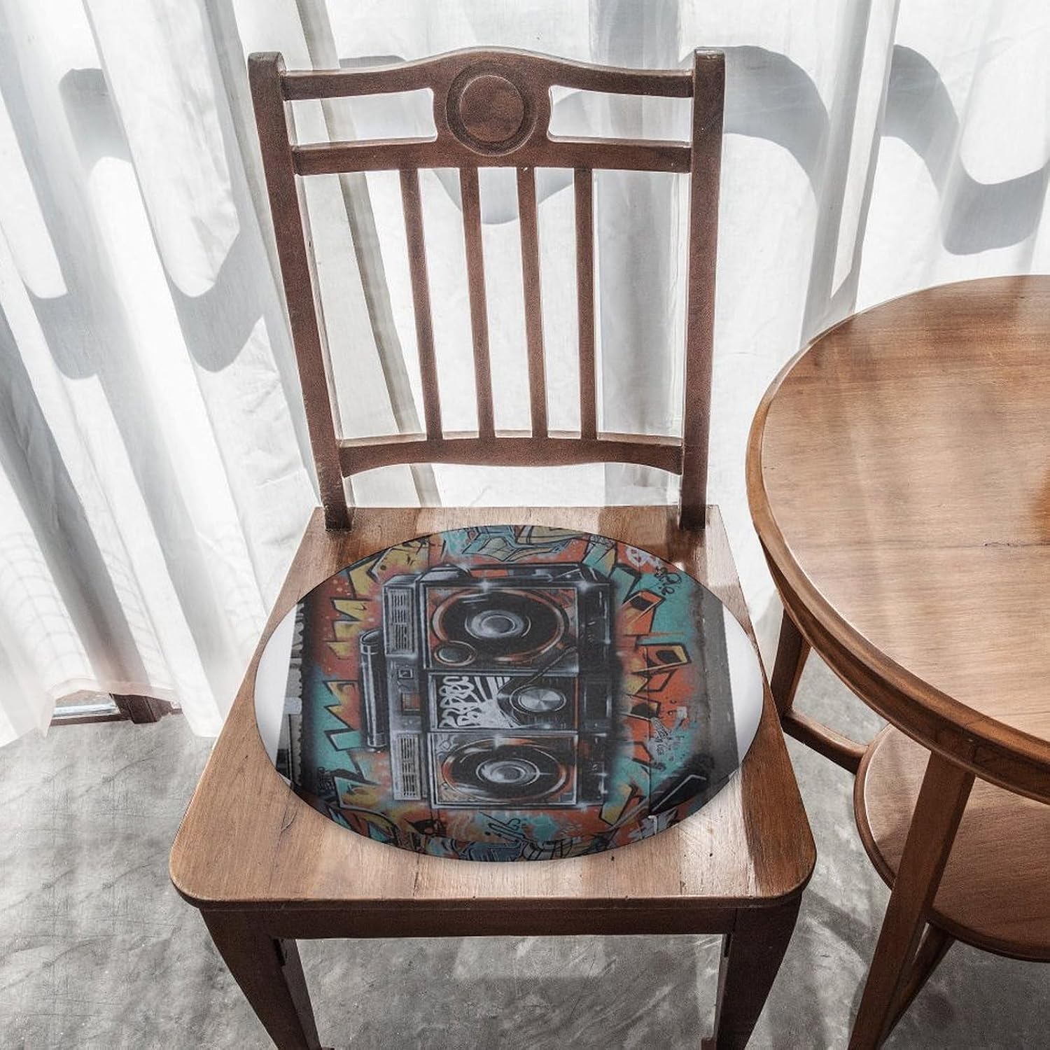 Graffiti Hip Hop Digital Chair Cushions Floor Pillow Chair Pad