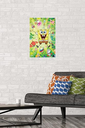 Miniatura 9 de Trends International Nickelodeon SpongeBob Squarepants - Póster de pared de Kamp Koral, 22.37 x 34.00 pulgadas, paquete de impresión y colgador