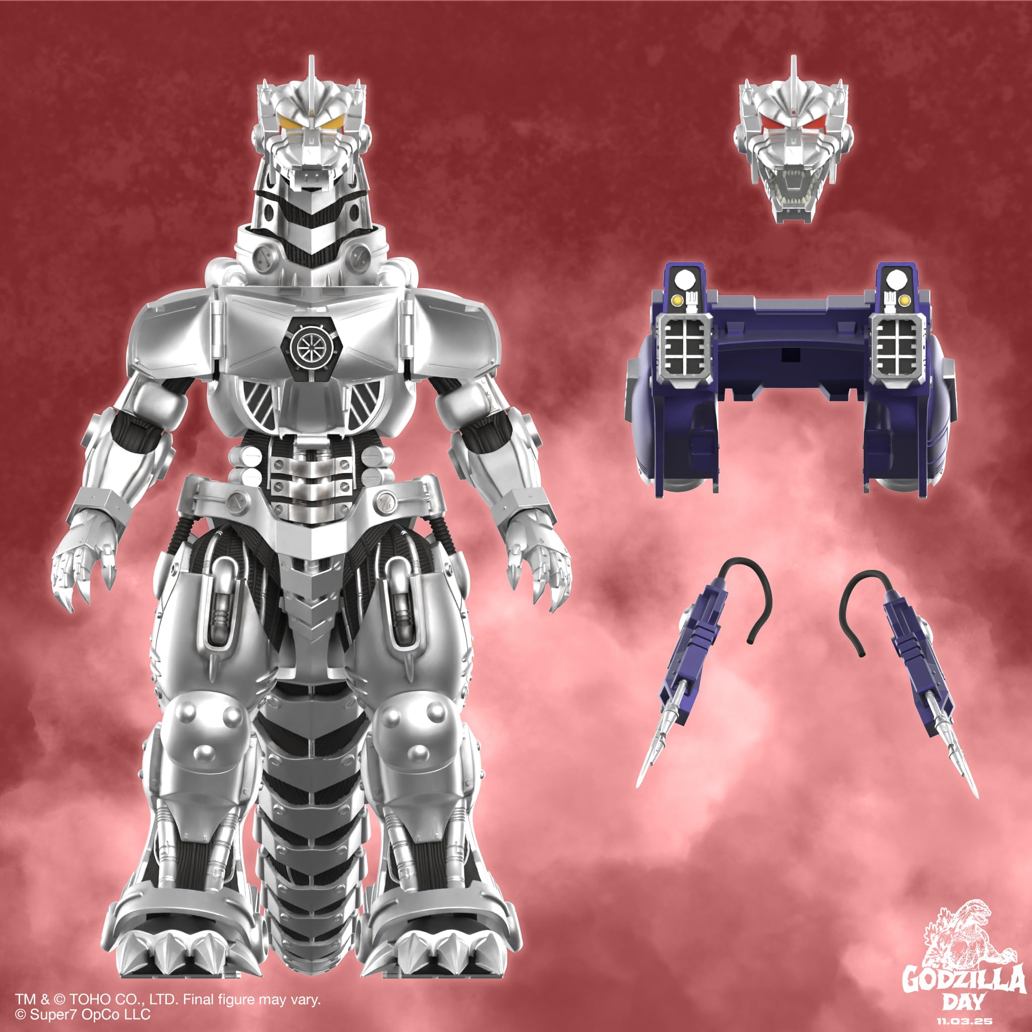 Amazon.com: Super7 ULTIMATES! Toho Kiryu Mechagodzilla - 8.2