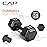 CAP Barbell Cast Iron Hex Dumbbell, Black, Pair, 3 lb