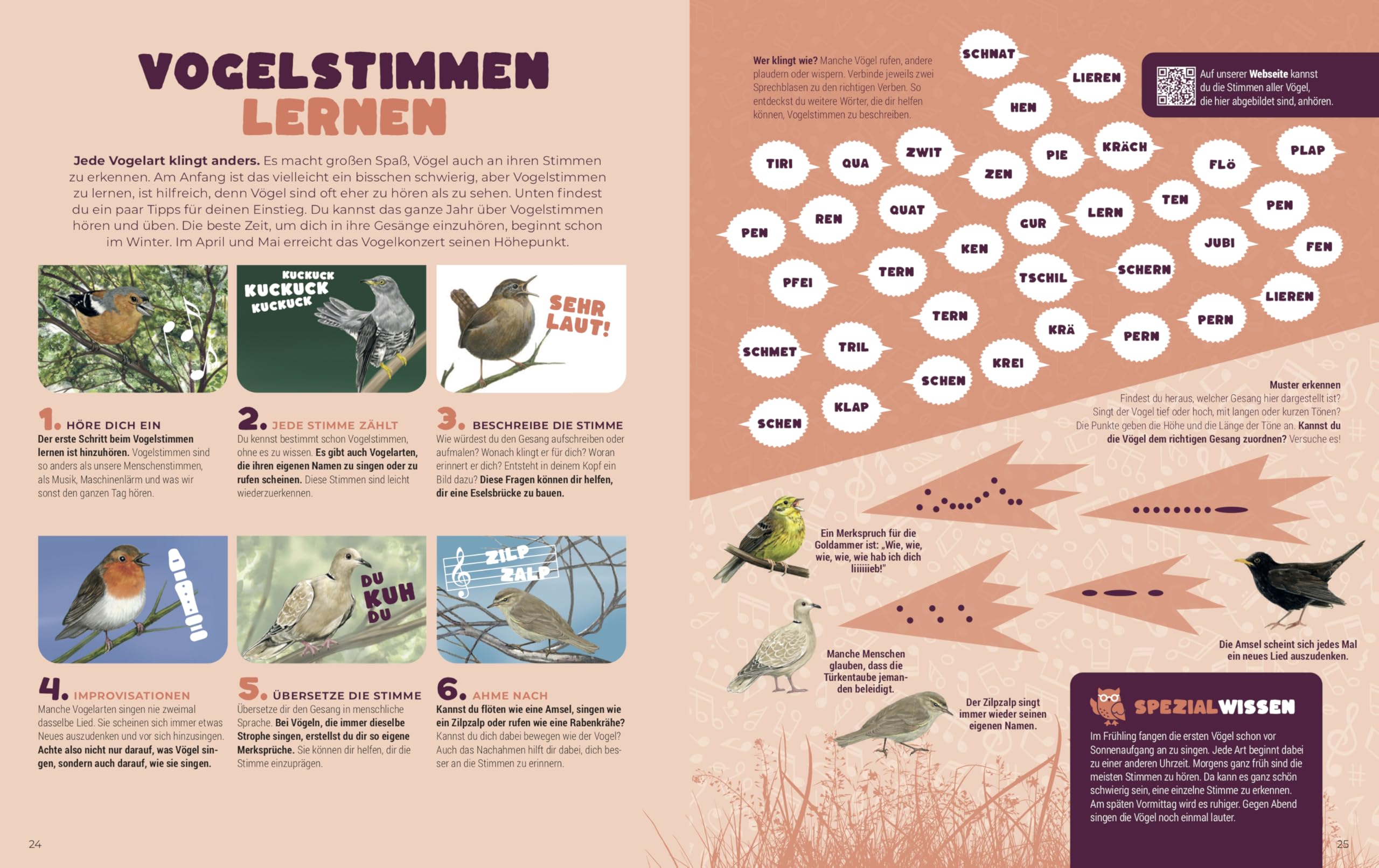 Birding - Entdecke die Wunderwelt der Vögel.: Das Mitmachbuch zur Vogelkunde. Mit Rätseln, Naturabenteuer und Tipps zur Vogelbestimmung. Wunderschön illustriertes Kinderbuch ab 7 Jahren