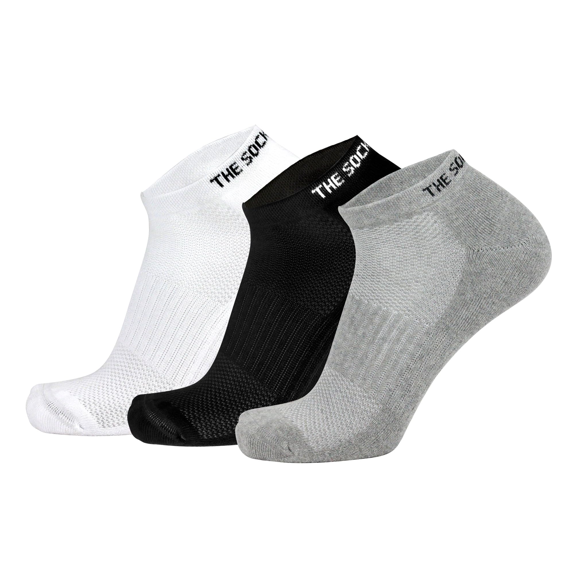 Ankle Socks for Men Combo, Low Cut Men's Ankle Length Socks, Summer Athletic Sports Socks, Free Size Soft Plain Socks Ideal for Gym, Running, Office - Assorted-image-25