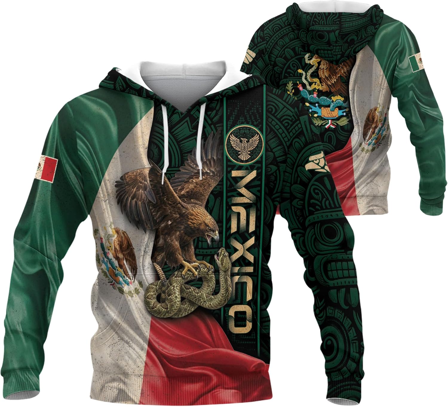Mexican Hoodie, Mexican Hoodies For Men, Mexico Hoodie For Men, Sudadera De Mexico Para Hombre