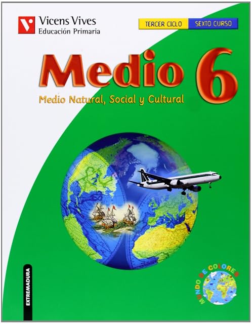 Portada de Medio 6º Cast Extremadura