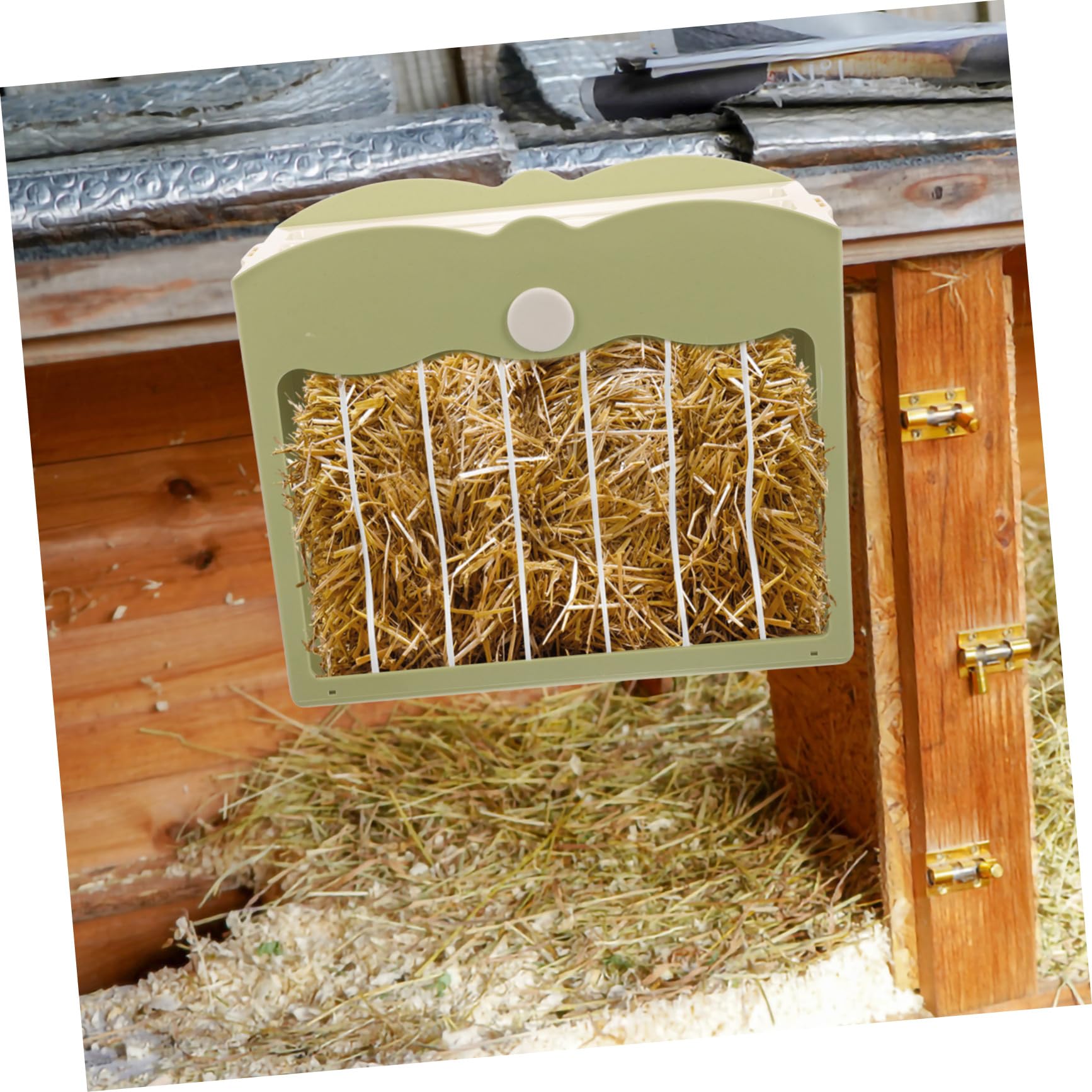 UPKOCH Futterhalter Für Kleintiere Recycelbarer Heuraufe Halter Für Kaninchen Meerschweinchen Hamster Mit Widerstandsfähigem Kunststoff Für Nachhaltige Fütterung Zuhause