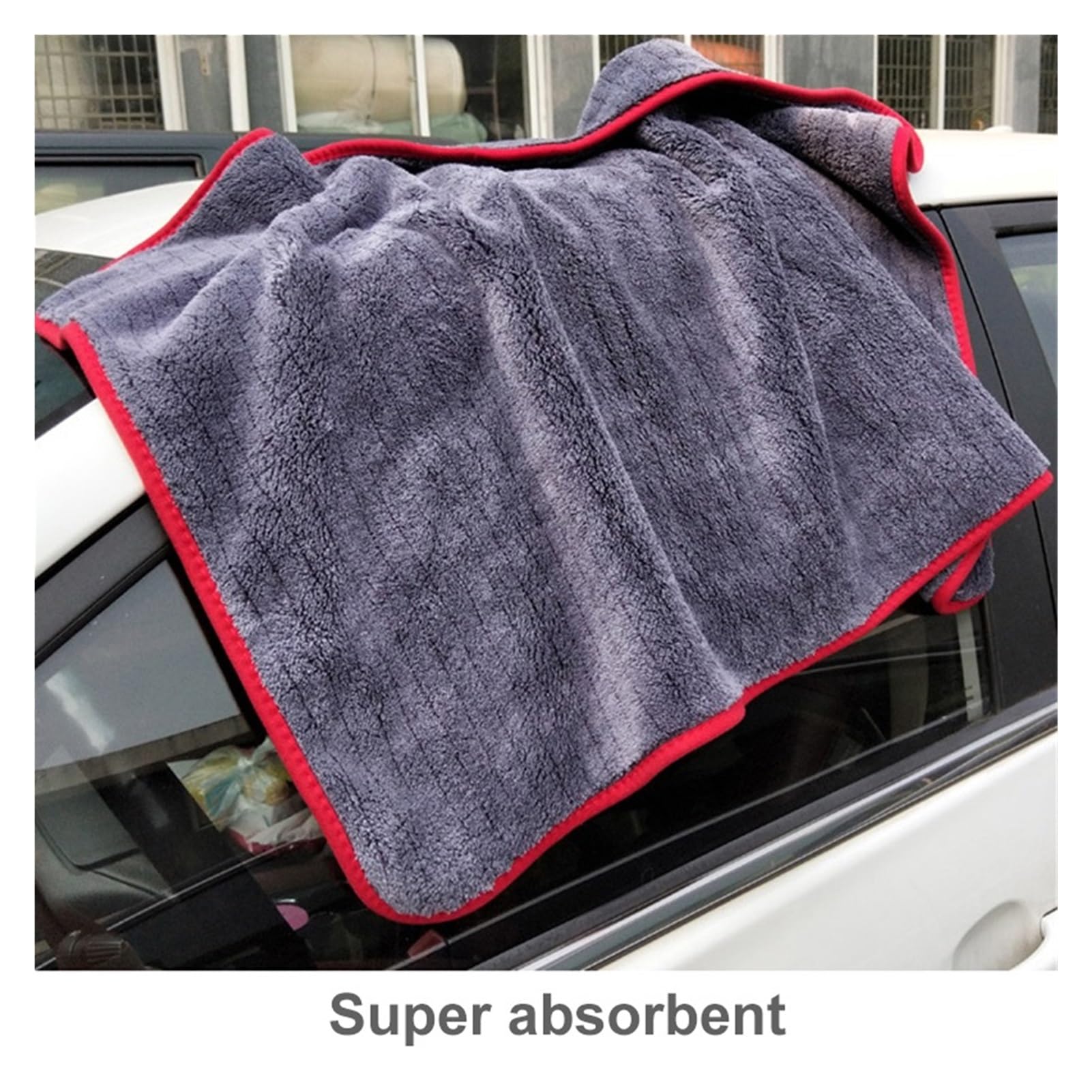 TRUSTTWO Auto Dataillering 60x90cm Auto Wassen Doek Microfibra HandDoek Coche Limpieza de automóviles Voor Cars Dikke Microfibra Voor Care Care Keuken The 1pcs Blue, Size : Superfine Fi