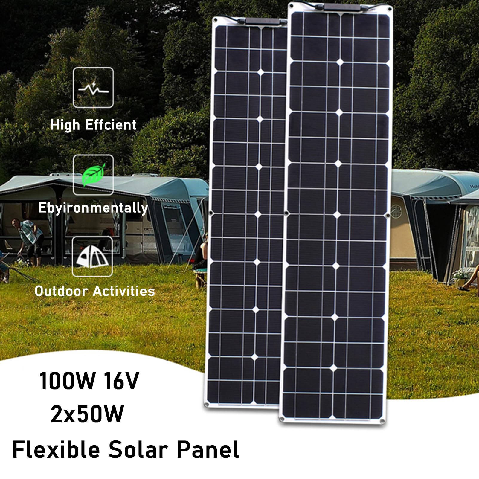 Pannello Solare Pieghevole Modulo Solare Monocristallino Da