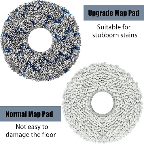 Miniatura 3 de Piezas de repuesto para ECOVACS DEEBOT T20 Omni Robot Aspirador, 1 cepillo de rodillo principal, 4 cepillos laterales, 2 filtros Hepa, 2 bolsas de