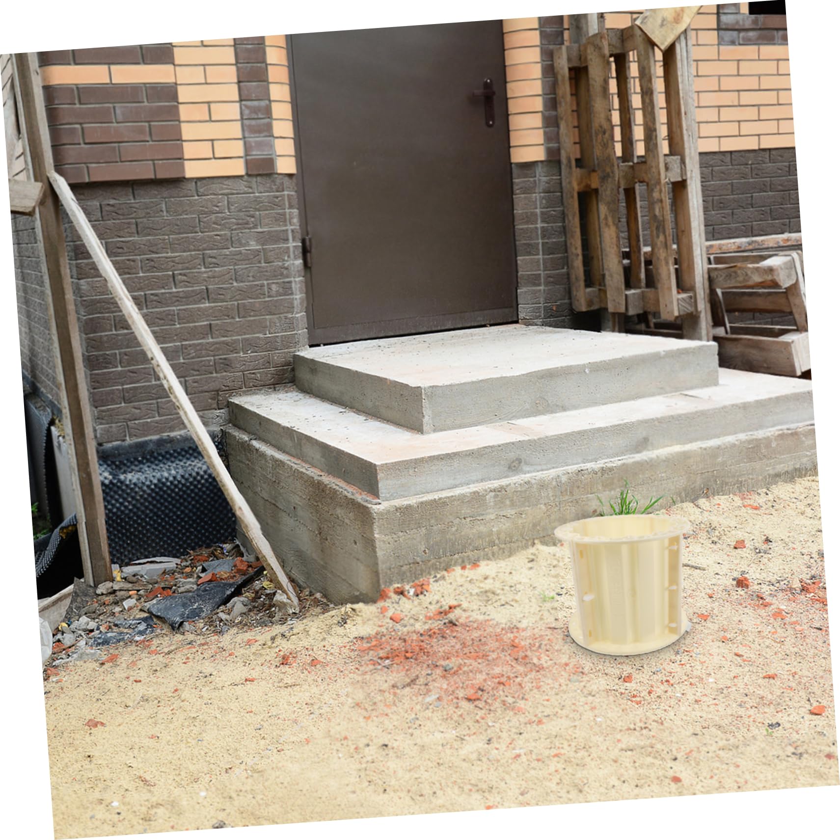 UKCOCO Römische Säulenform Betongussform aus Abs Kunststoff Einfache Anwendung und Zeitsparend Cement Mold für Garten und Villa im Eleganten Europäischen Design