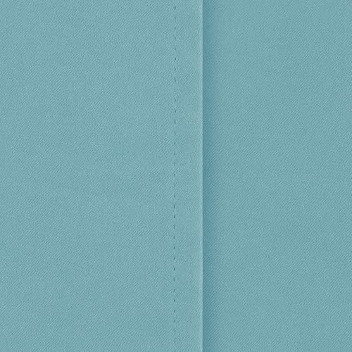 Miniatura 245 de Deconovo Cortina opaca de Navidad para puertas de vidrio y luces laterales, panel de privacidad con aislamiento térmico con doble bolsillo para