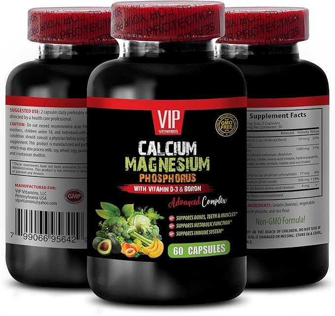 Bone and Joint Vitamins Calcium Magnesium Phosphorus