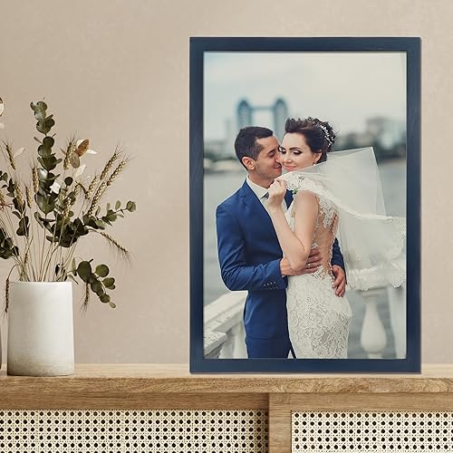 Vista 138 de Lawrence Frames Marco de fotos de madera de nogal, colección de galería, nogal claro, 2.5 x 3.5 pulgadas