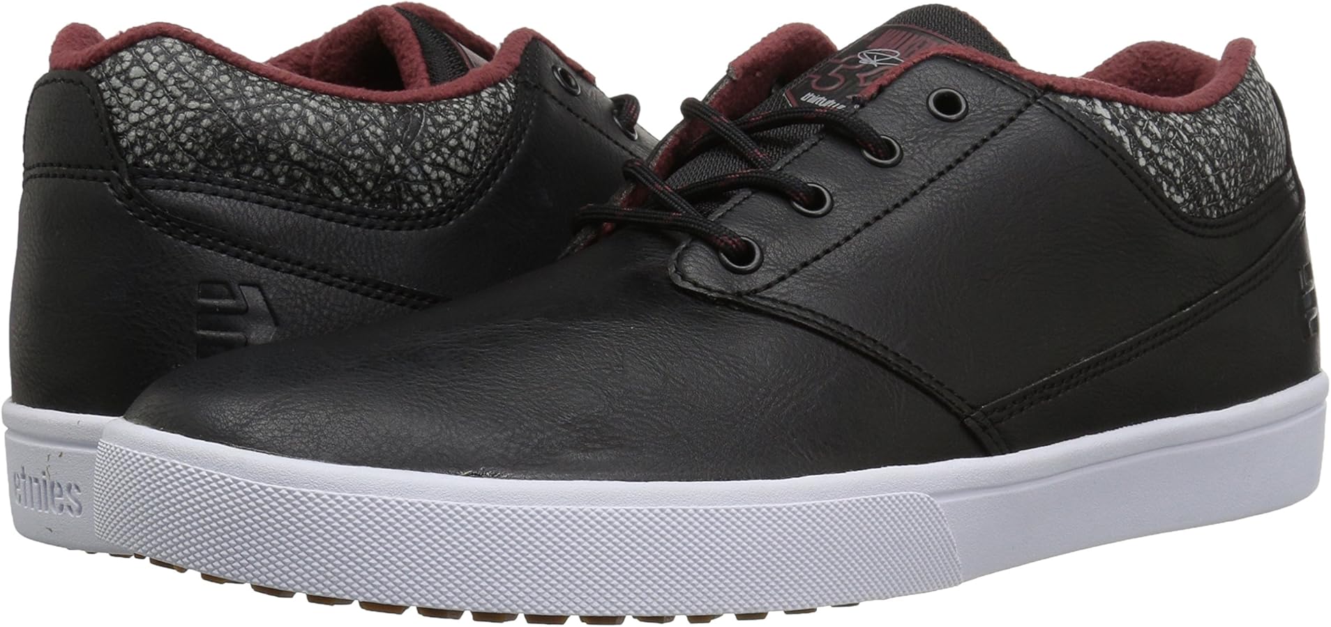 Amazon | Etnies Men's Jameson MTW Skate Shoe, Black/Grey/red, 11
